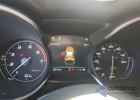 2019 Alfa Romeo Stelvio z USA, uszkodzony, nr VIN ZASPAJAN7K7C35556